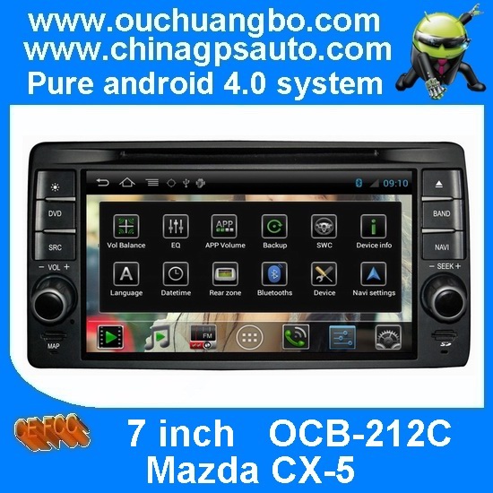 Ouchuangbo Android 4.0 Car DVD GPS Navigation for Mazda CX-5 with S150 USB BT 3G Wifi Radio Player OCB-212