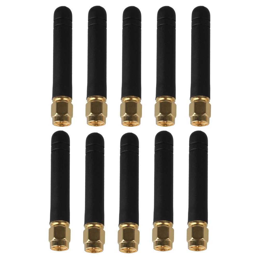 433MHZ GSM GPRS SMB Male Plug Straight Radio Antenna with Needle 5cm in Middle Position