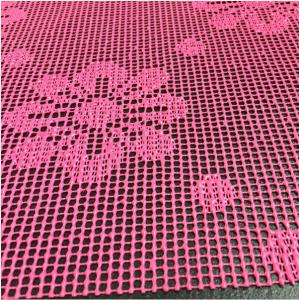 China Crack Resistance Laminate Flooring Underlay Flowers Design Foam Coat Anti Slip Pvc Mat wholesale