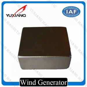 China Industrial Grade Neodymium Block Magnets N35 - N52 / N42SH Axially Magnetized wholesale