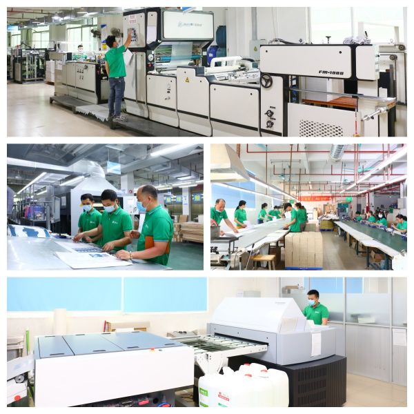 Custom Logo Recyclable Grey Board Gift Bag with UV Printing