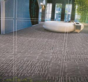 China Commercial Modern Area Rugs 100 Nylon Material Machine Woven Technics wholesale