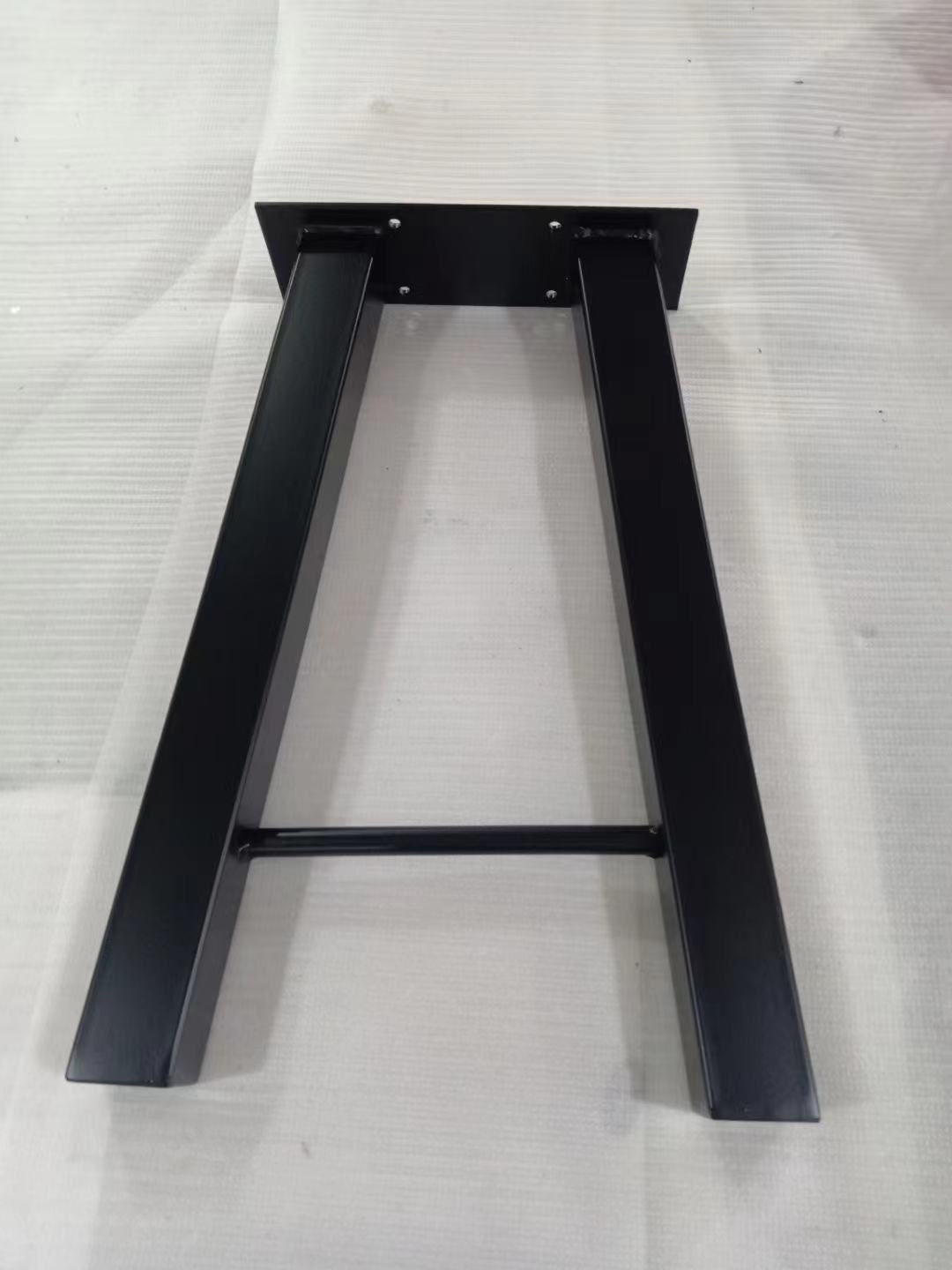 X-Shape Steel Industrial Table Base for Modern Iron Dining or Coffee Table Structure