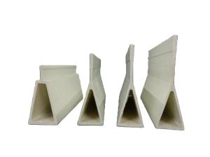 China Pig Floor FRP Triangle Support Beam Fiberglass Structural Profiles For Goat Sheep Farm Construction wholesale
