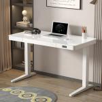2023 Design Modern Luxury CEO Office Wooden Desk White Electric Table for Adult