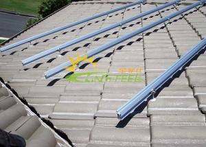 China Reliable Metal Roof Solar Mounting Systems With Great Adjustability wholesale