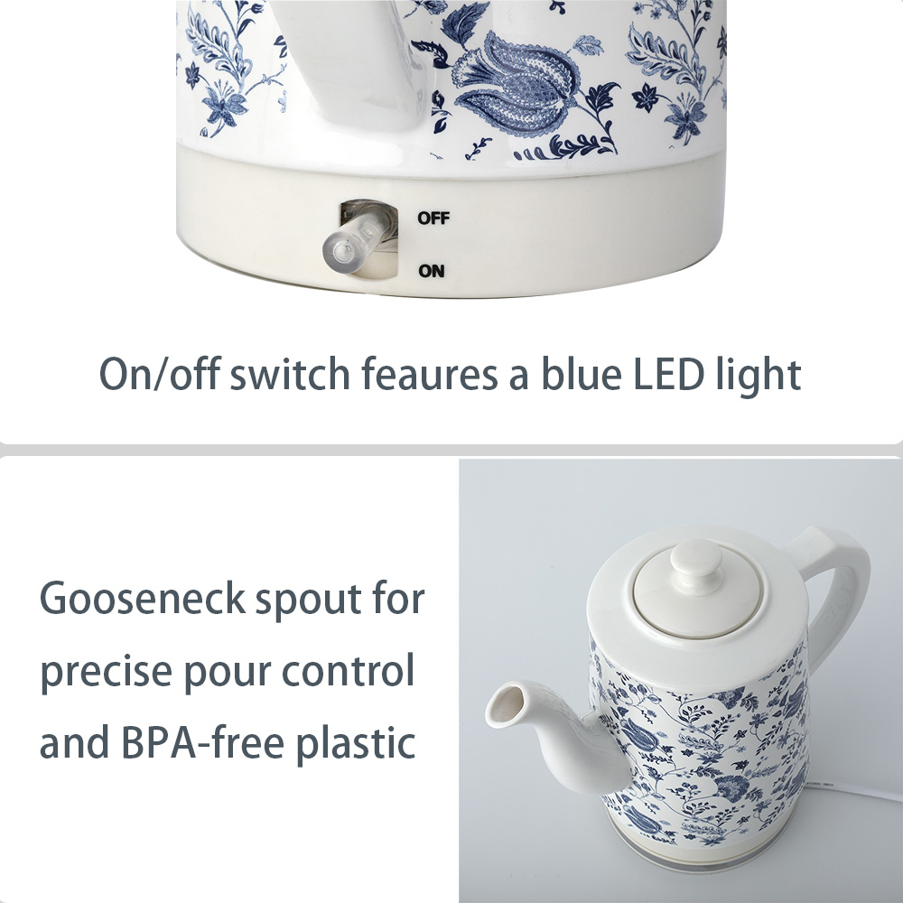 New product electric kettles 120V 1.6L Electric Ceramic Kettle electric kettles
