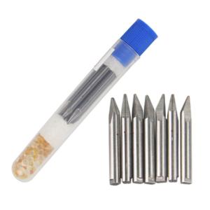 China U864 U866 Cu Zn 40mm Length Tungsten Welding Tips 8-22OZ wholesale