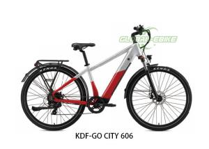 China KDF-GO CITY 606 Aluminum Alloy Frame City Ebike with 36V 10.4Ah Battery Comfortable Saddle 25 Km/h Max Speed wholesale