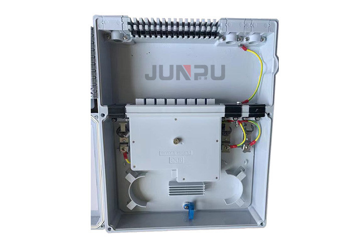 16 port Outdoor Fiber Optic Distribution Box with SC adapters ABS material