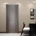 Customized Composite Waterproof WPC PVC Door for Internal Bedroom