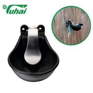 China 1.8L Horse Drinking Bowl Cast Iron Livestock Drinking Bowls Vertical Tongue 4.21kg Weight wholesale