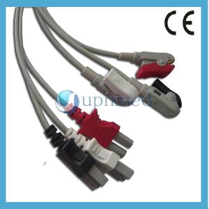 China Spacelabs 3 lead wires ECG Cable ,grabber/snap wholesale