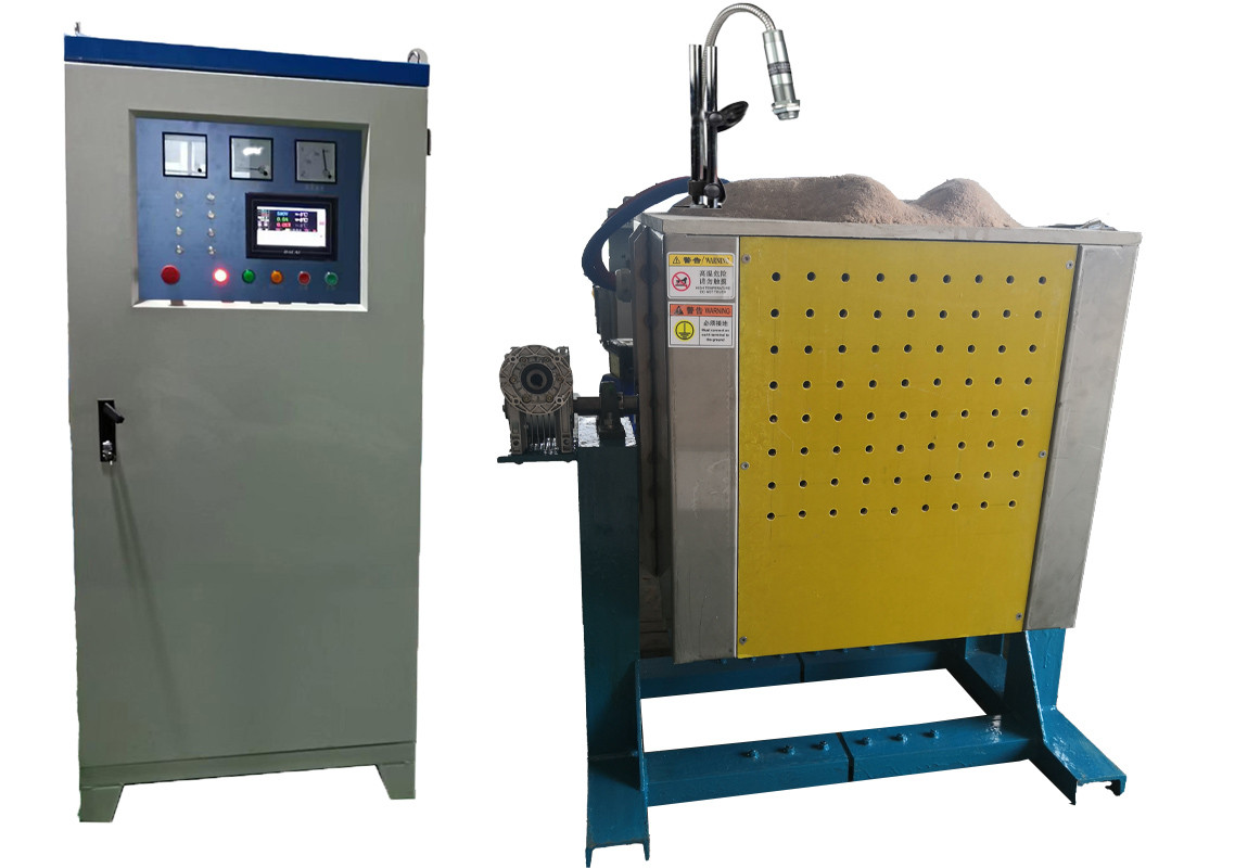 1650C 300KW Medium Frequency Induction Furnace For Melting Application
