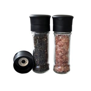 China Ceramic 139MM 152g 100ml Salt And Pepper Grinder Set wholesale