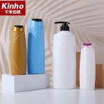 Oblate Cosmetic Lotion Bottle 400ML 200ML 250ML 750ML HDPE Lotion Conditioner