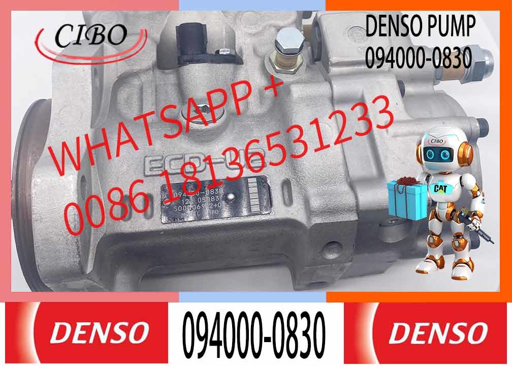 High quality High Pressure Fuel Pump 094000-0652 094000-0830 D28C-001-800 for SDEC Truck