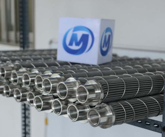 5 Micron Sintered Nickel Metal Filter Ss316L Perforated Porous Media Filter Element