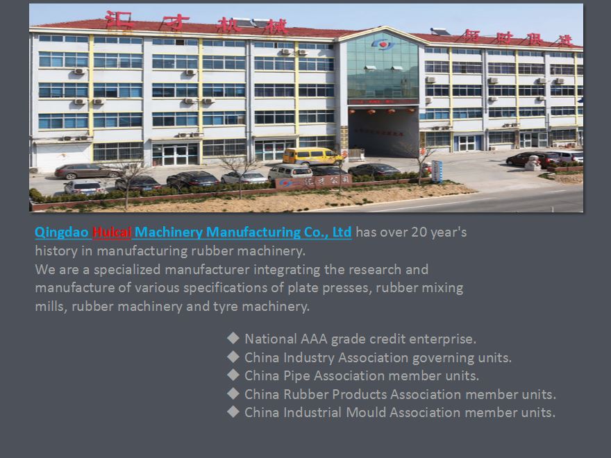 Professional Rubber Refiner Mill for Open Mixing Mill in Car Mats Production