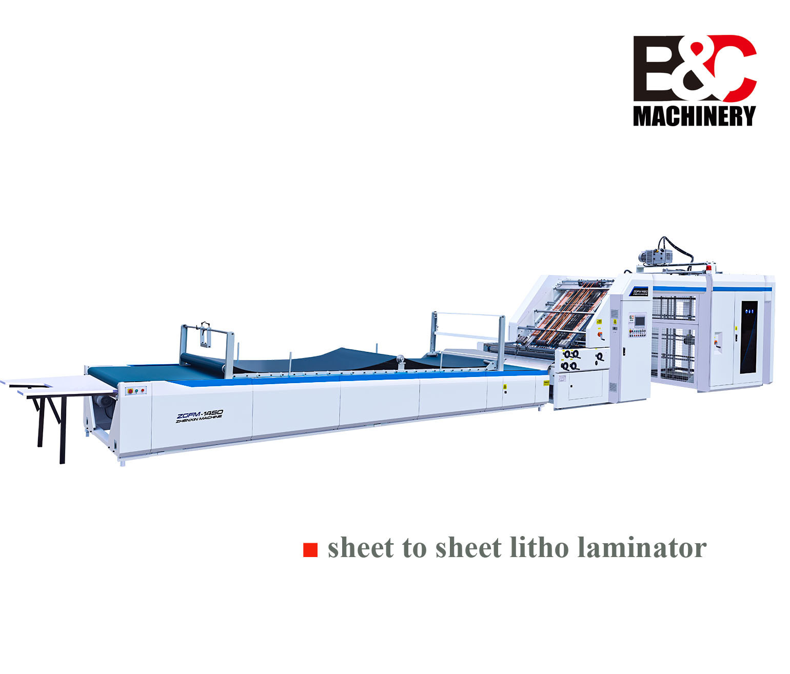 Automatic Flute Laminator Machine High Speed 12000pcs/H