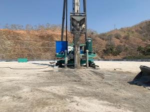 China Pile Frame 1800rpm Bottom Feed Vibroflot wholesale