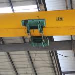 3T Yellow Electric Hoist Span 6m Single Girder Overhead Crane