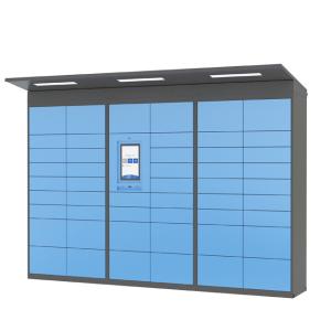 China Contactless Winnsen Refrigerated Parcel Locker Outdoor Smart Storage wholesale