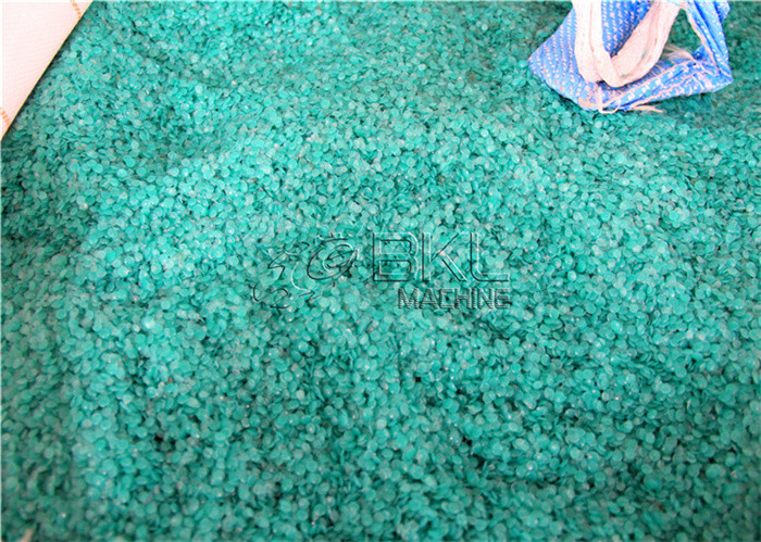 Clean Offcut 90KW Plastic Granulating Line LDPE Film PET Flakes Pelletizing Machine