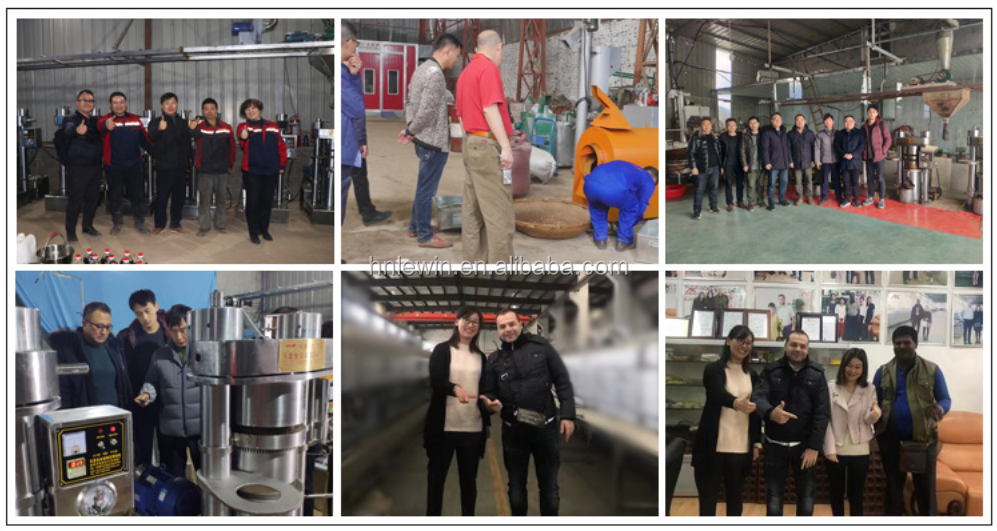 380V Hydraulic Industrial Oil Press Machine 1.1 KW Advocado Sesame Oil Extraction Machine