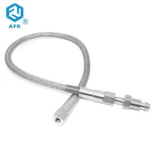 China High Pressure Metal Braided Flexible Air Hose With 1/4&quot; Female / Male NPT End Connection wholesale