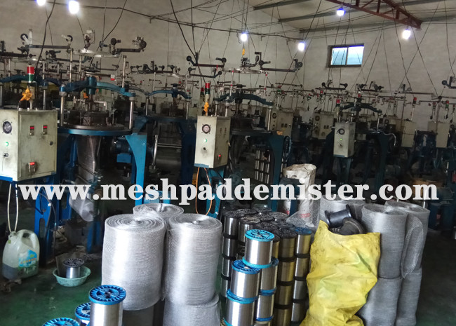500Mm SS 321 0.23Mm Wire Knitted Filter Mesh