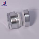 Acceptable Customer's Logo Luxury 10g Round PS Silver Empty Clear Plastic