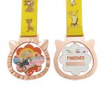 Finishing Pet Sports Charity Running Rotatable Medal