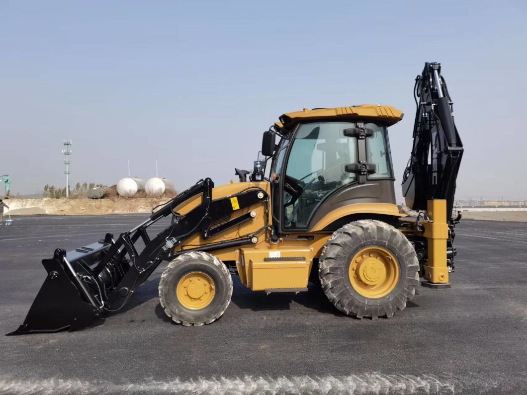 2.5 Ton Shovel Side Shift Tractor Backhoe Loader Maquinas Retroexcavad Backhoe Loader
