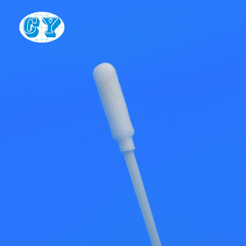 sponge swab sterile oropharyngeal nasal swab sample collection foam swab