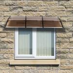 Quick Dry Polycarbonate 300cm Door Window Awning Canopy
