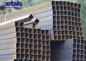 China Black Square Rectangular 5mm Carbon Steel Tube Metal Building Materials wholesale