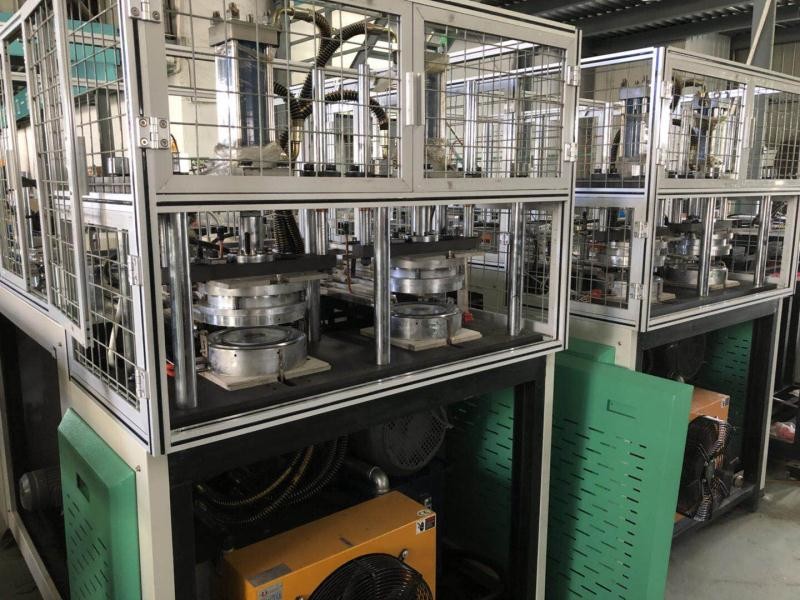 Hydraulic Duplex Board Paper Plate Making Machines 80-120 Pcs/Min