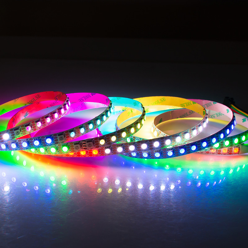High Brightness 5050 RGB SMD Lighting Source Digital RGB LED Tape