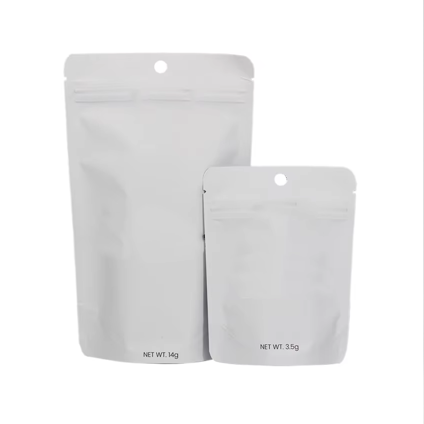 Custom Printed Mylar Food Bags with Zipper Top Moisture Proof
