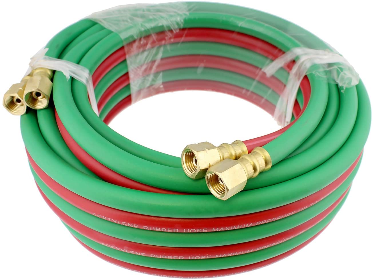 1/4 Inch Black Twin Welding Torch Hose for Versatile and Oxy Acetylene Oxygen Cutting