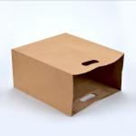 Brown kraft paper bag carry gift bags