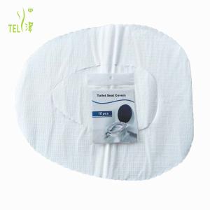 China 1/16 Fold 10 Pieces 38X47CM Disposable Toilet Seat Covers wholesale