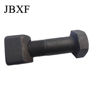 China 12.9 Grade M18*56 M18*60 Excavator Track Shoe Bolts And Nuts For Excavator Undercarriage Parts wholesale