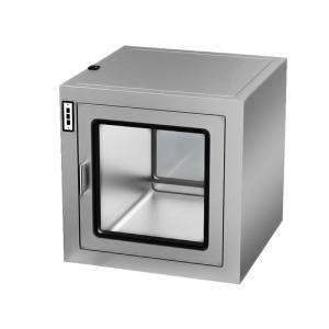 China Customizable Cleanroom Stainless Steel Pass Through Cabinet Pharma laminar Flow Pass Thru Box wholesale