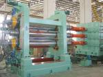 Four Roller Rubber Calender / Textile Of Fabric Rubber Calender Machine
