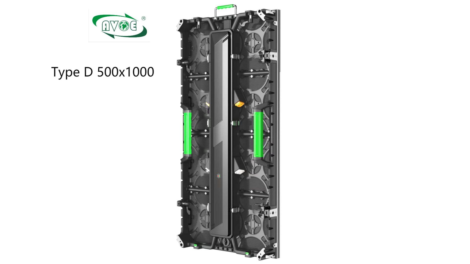 Commercial rental LED Screen P4.81 Rental LED Panel 3840Hz cabinet 500x1000mm