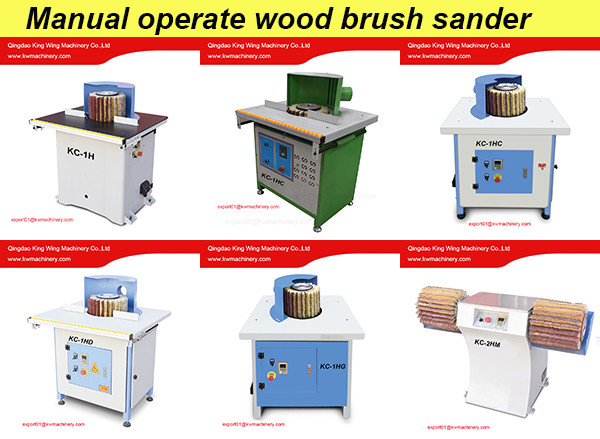 Solid wood drum sander machine wood door edge sanding polishing machine