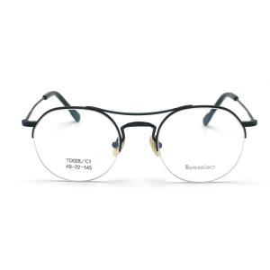 China TD028 Stylish Semi-rilmess Titanium Frame wholesale