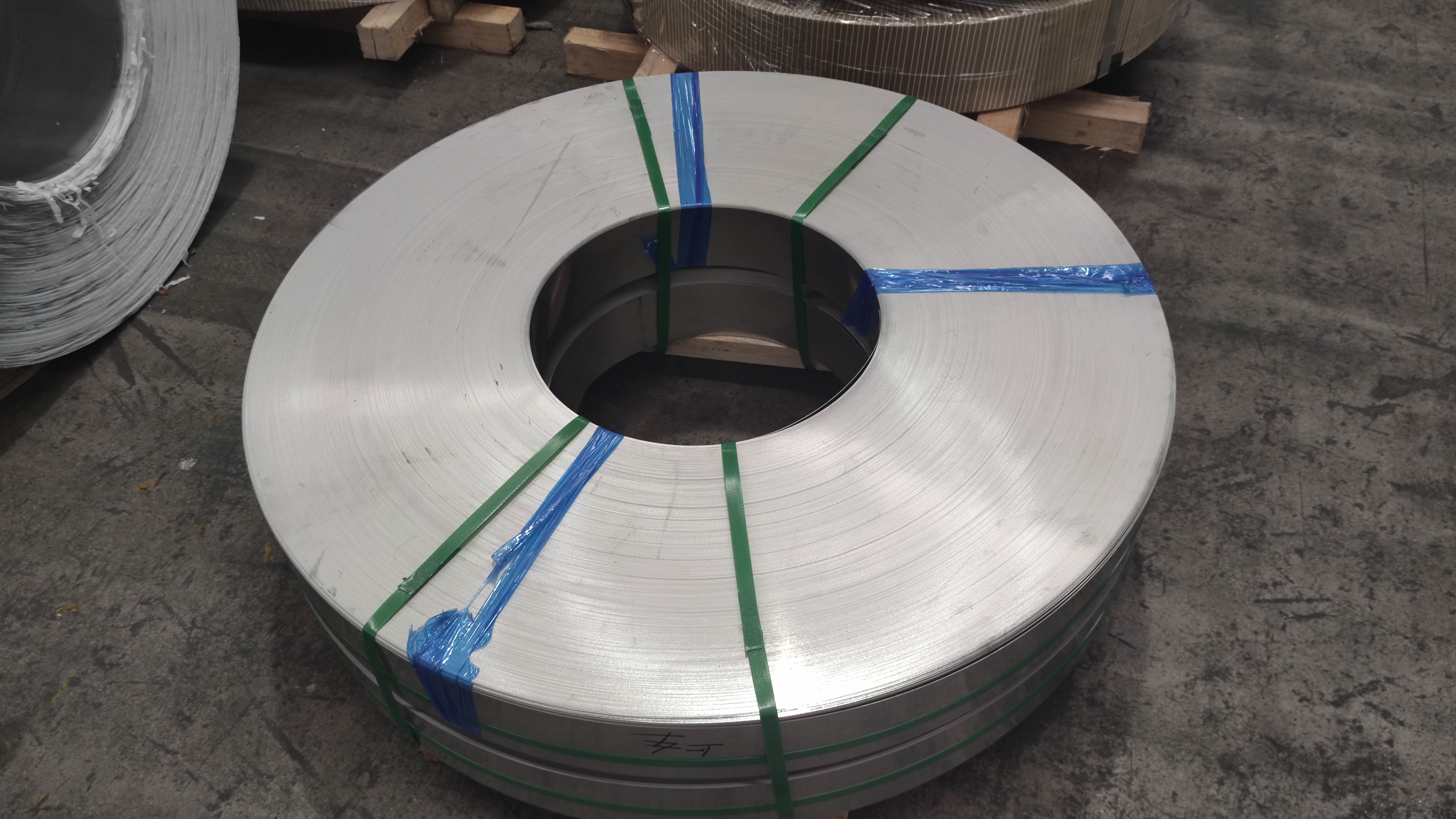 BA Slit Edge Stainless Steel Metal Strips , Precision Steel Strip